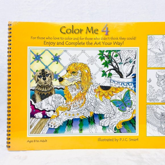 Color Me Your Way #4 Adult Coloring Book - NEW - Picture 2 of 7